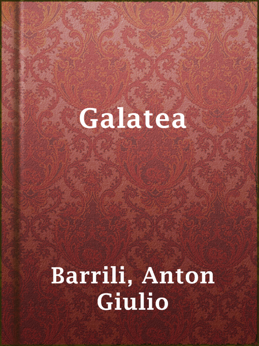 Cover image for Galatea